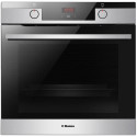 Духовка електр. Hansa, 60см, 77л, A, гриль, емаль легкого очищення, диспл., нержавіюча сталь