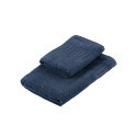 Набір рушників махрових ARDESTO Lotus, 50х90см, 70х140см, 2шт, 100% бавовна, синій