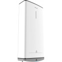 Водонагрівач електричний Ariston VELIS DUNE 100 EU плаский, слім, 100л, 2*1,5 кВт, емал. нагр. ел, ун. монтаж, ел. кер-ня, B, Італія, білий