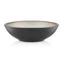 Тарілка супова ARDESTO Bolzano, 630мл, 18см, кераміка, чорно-зелений