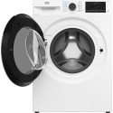 Прально-сушильна машина Beko фронтальна, 10(7)кг, 1400, А, 60см, дисплей, інвертор, пара, HomeWhiz, білий