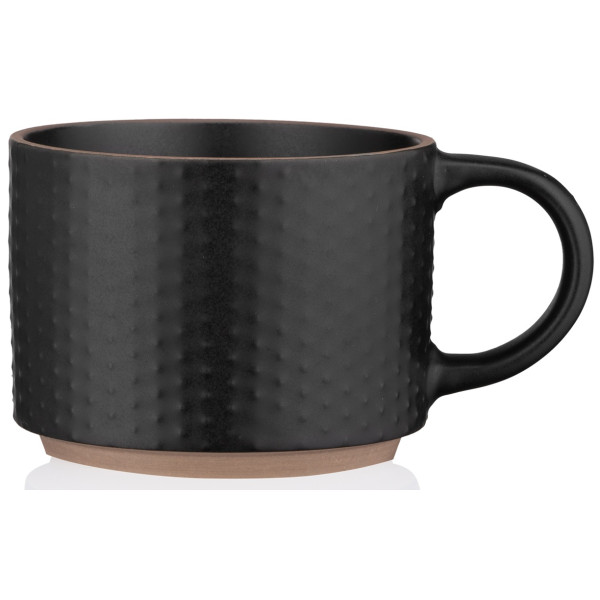 Чашка ARDESTO Anzio, 300мл, кераміка, чорний