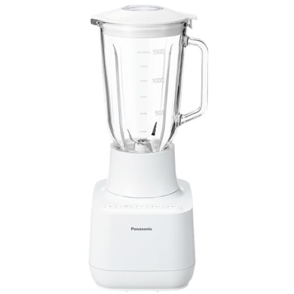 Блендер Panasonic стаціонарний 300Вт, чаша-1500мл, скло, білий