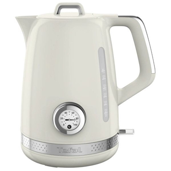 Електрочайник Tefal Soleil+ 1.7л, Strix, пластик, бежевий