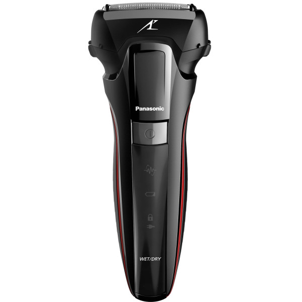 Бритва електр. Panasonic сіткова, 13000 об/хв, бритв.головок-3, Li-Ion, сух.+волог., тример, 2 насад.,док-станц. , чорний