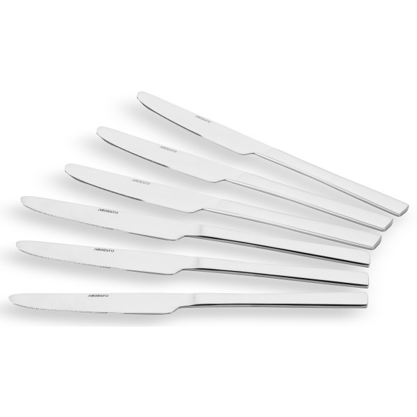 Набір столових ножів ARDESTO Gemini Como, 6 приборів, нержавіюча сталь