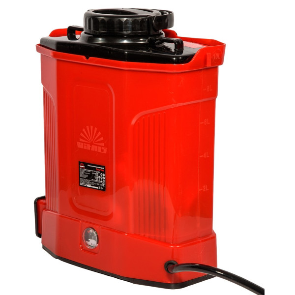 Обприскувач акумуляторний Vitals Sm 210m 10л 12В 1х8А·год 4.5бар 3.5кг