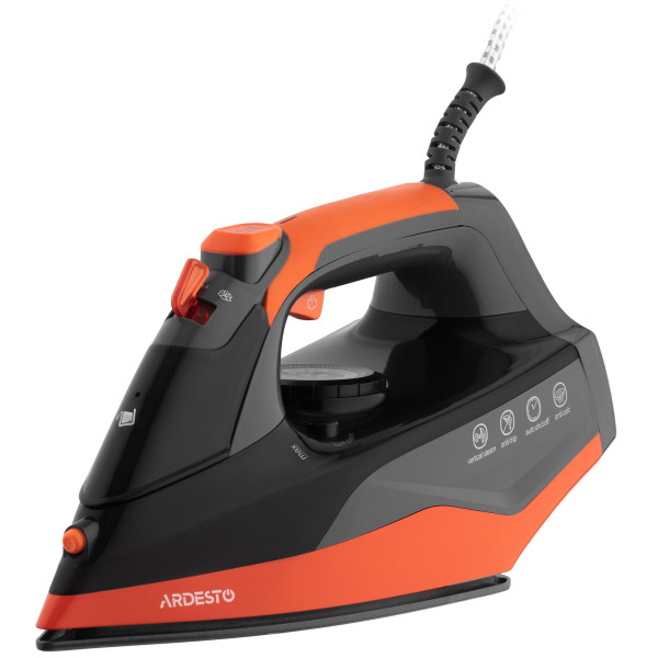 Праска ARDESTO IR-C2233-GR, 2200Вт, 340мл, керам. підошва, чорно-помаранчевий