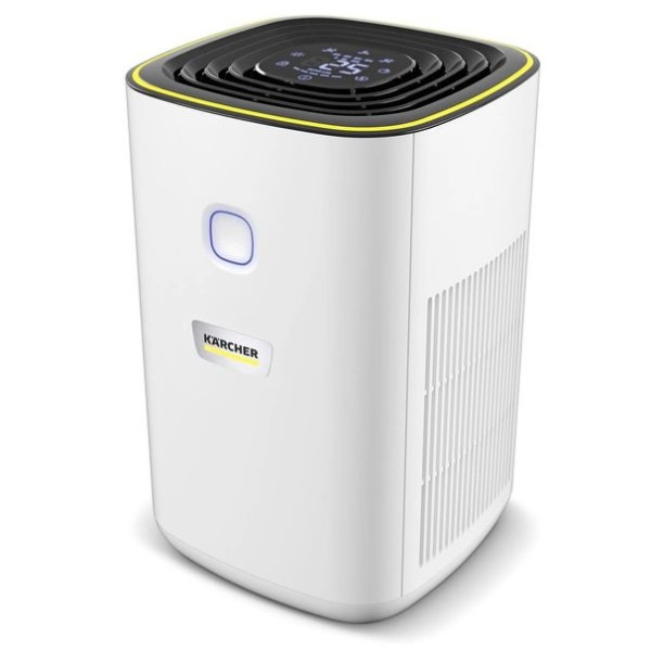 Очищувач повітря Karcher AF 20, 20м2, 160м3/год, дисплей, 2 HEPA фільтра, 4 режими, інд. забр-ння, білий