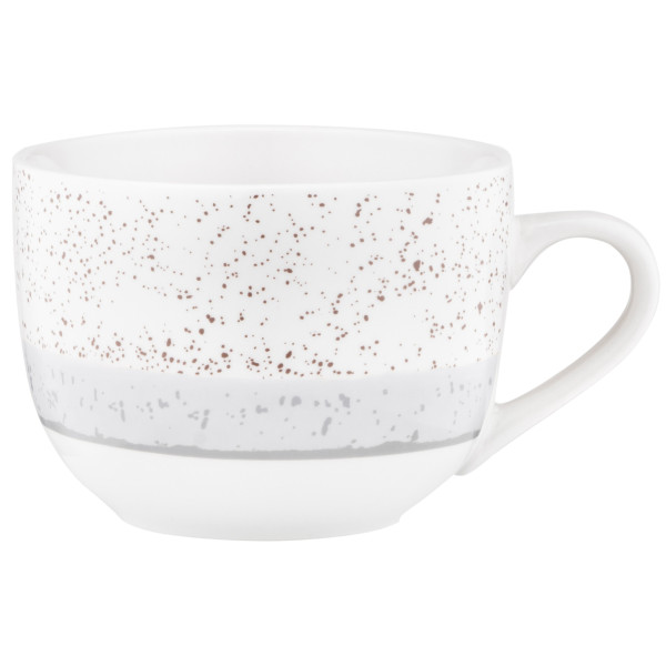 Чашка ARDESTO Siena, 500мл, порцеляна, біло-сірий