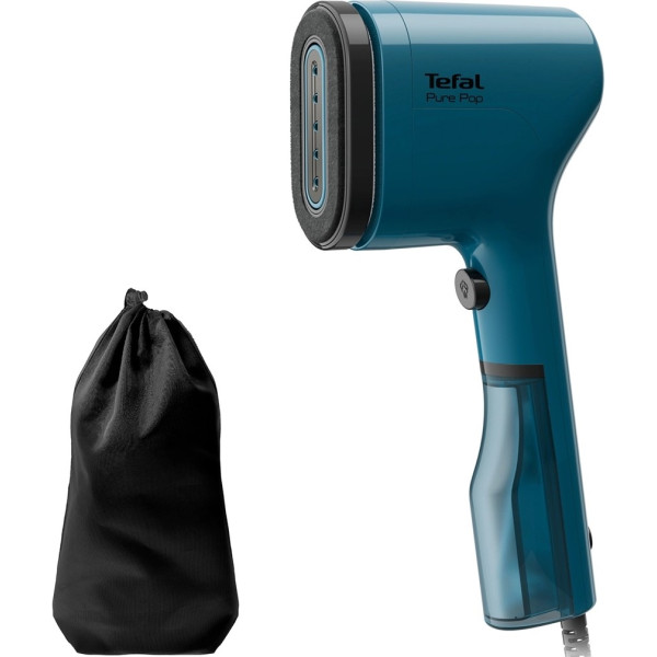 Відпарювач Tefal компактний Pure Pop, 1300Вт, 70мл, постійна пара - 20гр, синій