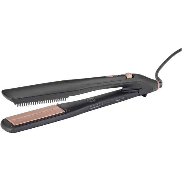 Випрямляч Babyliss Steam Lux Styler, 56Вт, темп.режимов-5, 170-210 °C, термо килимок, кераміка, чорний