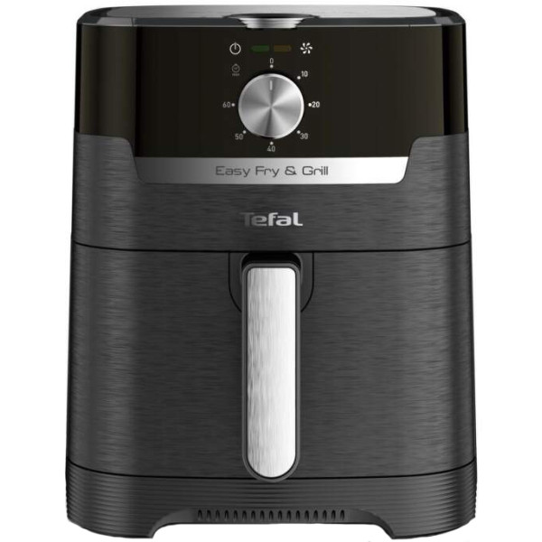 Мультипіч Tefal AirFry&Grill, 1550Вт, чаша-4.2л, електронне керув., пластик, чорний