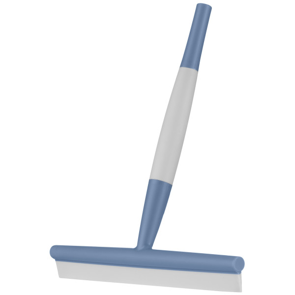 Шкребок для скла з гачком ARDESTO Solid 22.7х21.7см, пластик, гума, блакитний