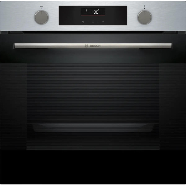 Духова шафа Bosch електрична, 76л, A, дисплей, конвекція, телескопічні направляючі, нержавіюча сталь