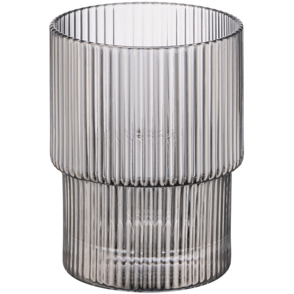 Набір склянок низьких ARDESTO Graphite, 200мл, 2шт, скло, сірий