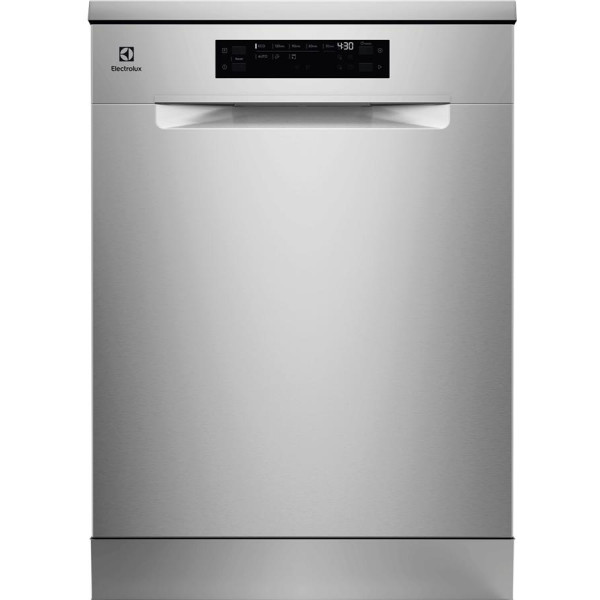 Посудомийна машина Electrolux, 14компл., С, 60см, дисплей, інвертор, 3й кошик, нерж