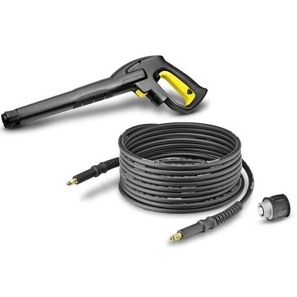 Комплект для мінімийок Karcher 2.643-909.0 шланг вис. тиску 12м пістолет адаптер Quick Connect 60°C 180бар 1.49кг