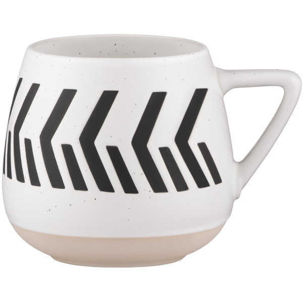 Чашка ARDESTO Auro, 440мл, кераміка, білий