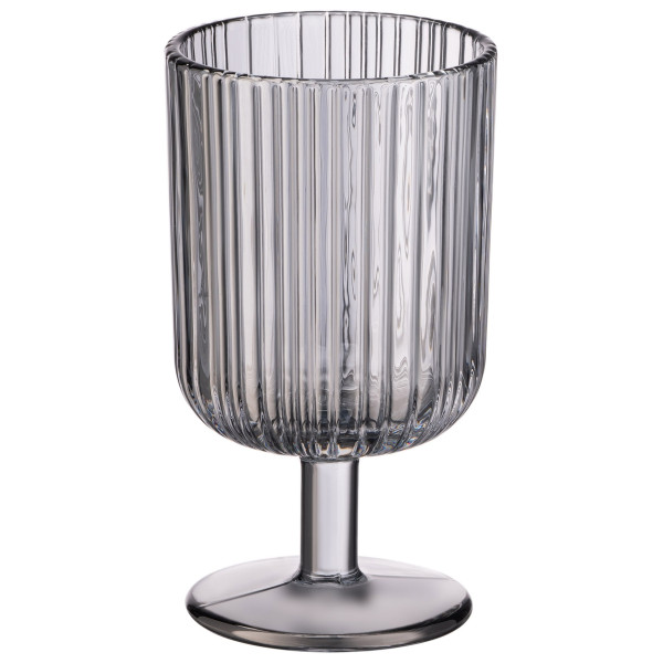 Набір келихів ARDESTO Graphite, 300мл, 2шт, скло, сірий