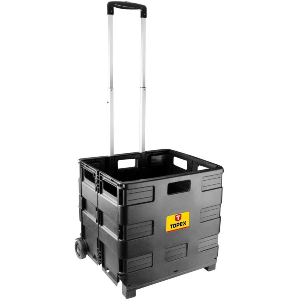Візок вантажний TOPEX універсальний, складаний, ящик 37x42см, до 35кг
