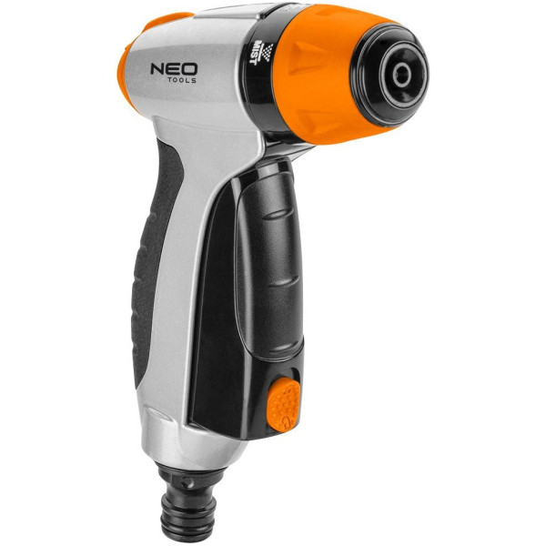 Зрошувач ручний Neo Tools, пістолетний, 3 функції, блокування