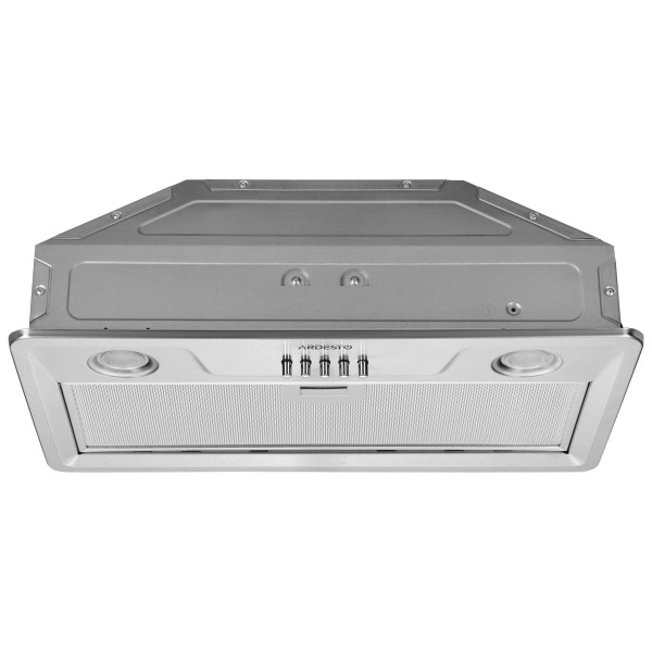 Витяжка ARDESTO вбудована, 52см, 450м3ч, метал, 2х1Вт LED, кнопкове, нерж