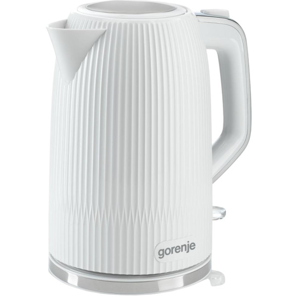 Електрочайник Gorenje 1.7л, Strix-контроль, білий матовий