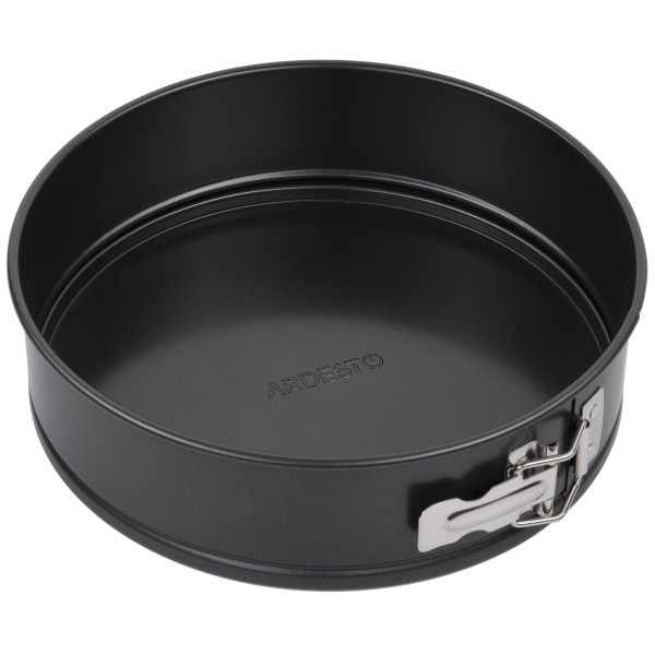Форма для випікання ARDESTO Gemini, 24х6.5см, вуглецева сталь, роз'ємна, кругла, сірий