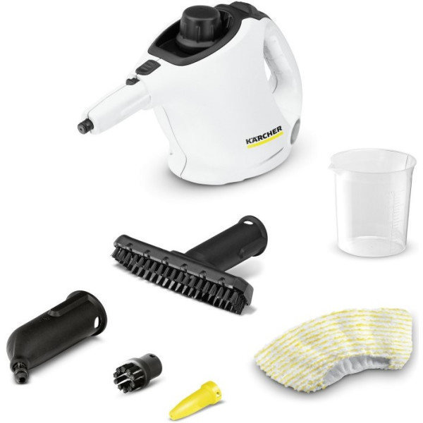 Пароочисник Karcher SC 1, 1200Вт, 200мл, 3Бар, білий