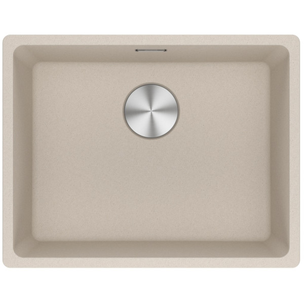 Мийка кухонна Franke Maris, фраграніт, прямокутник, без крила, 553х433х200мм, чаша - 1, під стільницю, MRG 110-52, сахара