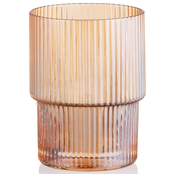 Набір склянок низьких ARDESTO 200мл, 2шт, скло, золотистий