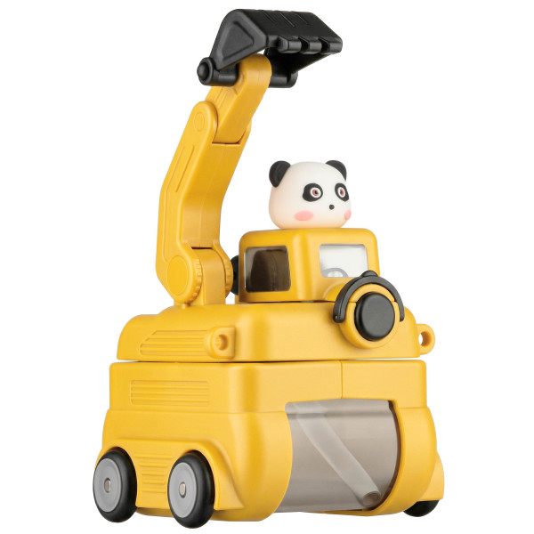 Пляшка для води ARDESTO Excavator 500мл, пластик, жовтий