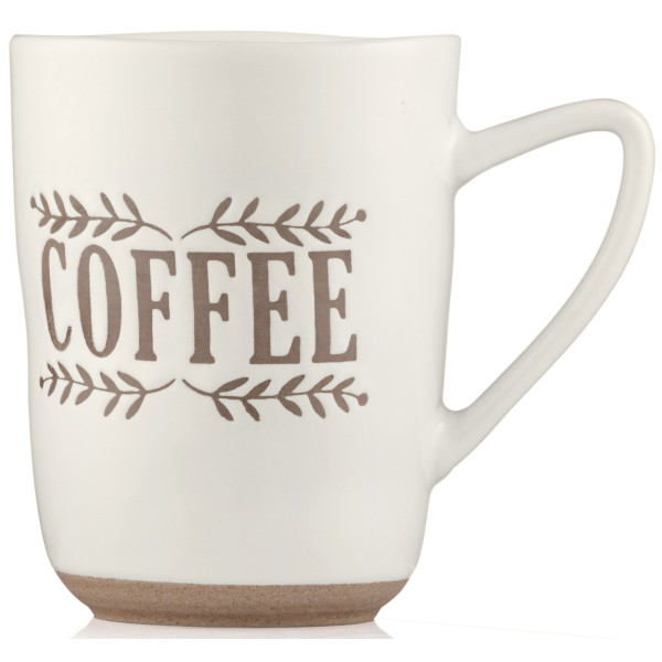 Чашка ARDESTO Coffee, 340мл, кераміка, білий