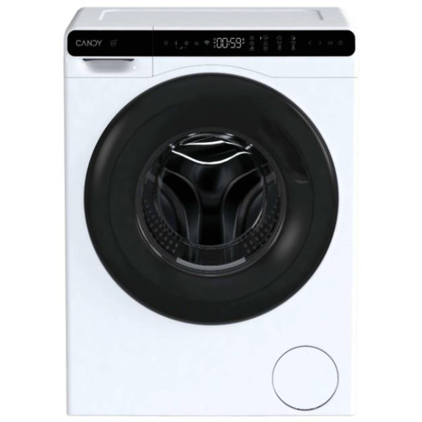 Пральна машина Candy фронтальна, 5кг, 1200, A, 42см, дисплей, інвертор, люк чорний, висота 70см, білий