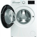 Пральна машина Whirlpool фронтальна, 7кг, 1200, A+++, 49.6см, дисплей, пара, інвертор, люк чорний, білий