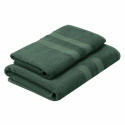 Набір рушників махрових ARDESTO Splendid 50х90см, 70х140см, 2шт, 100% бавовна, зелений