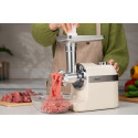 М'ясорубка ARDESTO, 1800Вт, 2кг/хв, 3 решітки, насадка для ковбас, кеббе, пластик, бежево-сріблястий