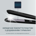 Випрямляч Rowenta Optiliss +, >240Вт, темп.режимів-10, 140-230С, кераміка, турмалін, чорний