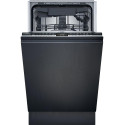Посудомийна машина Siemens вбудована, 10компл., A+, 45см, дисплей, 3й кошик, білий