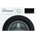 Пральна машина Whirlpool фронтальна, 7кг, 1200, A+++, 49.6см, дисплей, пара, інвертор, люк чорний, білий