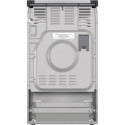 Плита Gorenje комбінована, 70л, 50x60см, металева кришка, дисплей, IconLed, емальовані, сірий