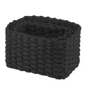 Набір кошиків плетених для зберігання ARDESTO Prestigio (3.3/2.2/1.4л), 3 предмети, паперовий шпагат, чорний