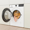 Пральна машина Gorenje фронтальна, 8кг, 1400, A++, 46см, дисплей, пара, Wi-Fi, білий