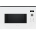 Мікрохвильова піч Bosch вбудована, 20л, електр. керув., 800Вт, дисплей, білий