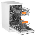 Посудомийна машина ARDESTO, 10компл., А++, 45см, дисплей, обробка парою, білий