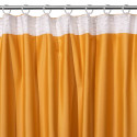 Штора ARDESTO 150х270см, велюр, 100% поліестер, жовтий