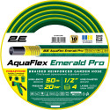 Шланг садовий 2Е AquaFlex Emerald Pro 1/2" 50м 4 шари 20бар -10…+60°C зрошувач 2 конектори адаптер