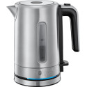 Електрочайник Russell Hobbs Compact Home 0.8л, метал, підсвічування, сріблясто-чорний