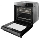 Духова шафа Hansa електрична, 77л, A, дисплей, конвекція, чорний